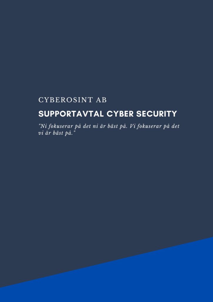 Support CyberOsint